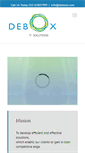 Mobile Screenshot of deboxx.com